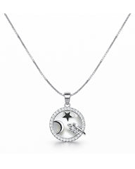 AAA+++ Exclusive Enamel Chain Pendant