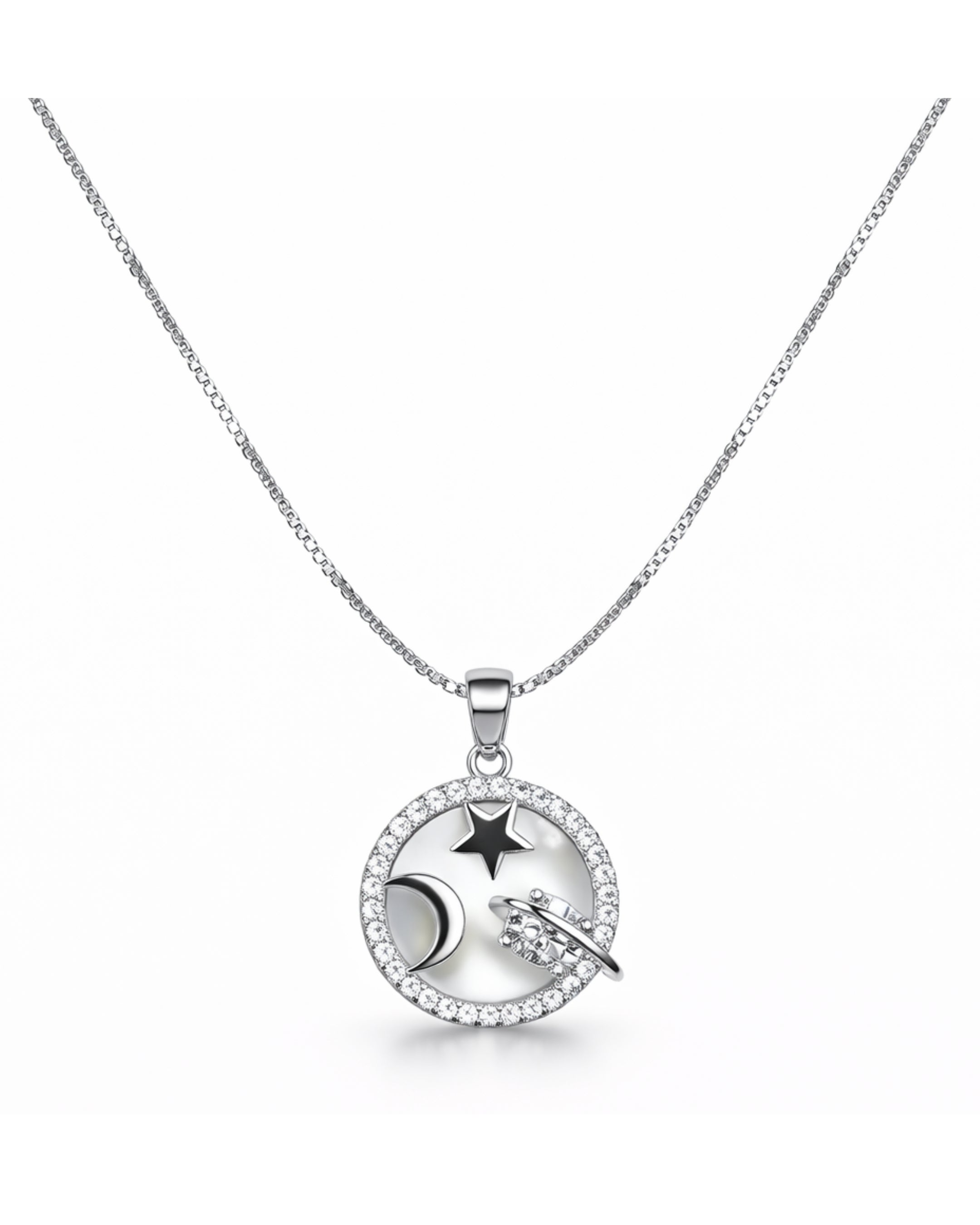 AAA+++ Exclusive Enamel Chain Pendant