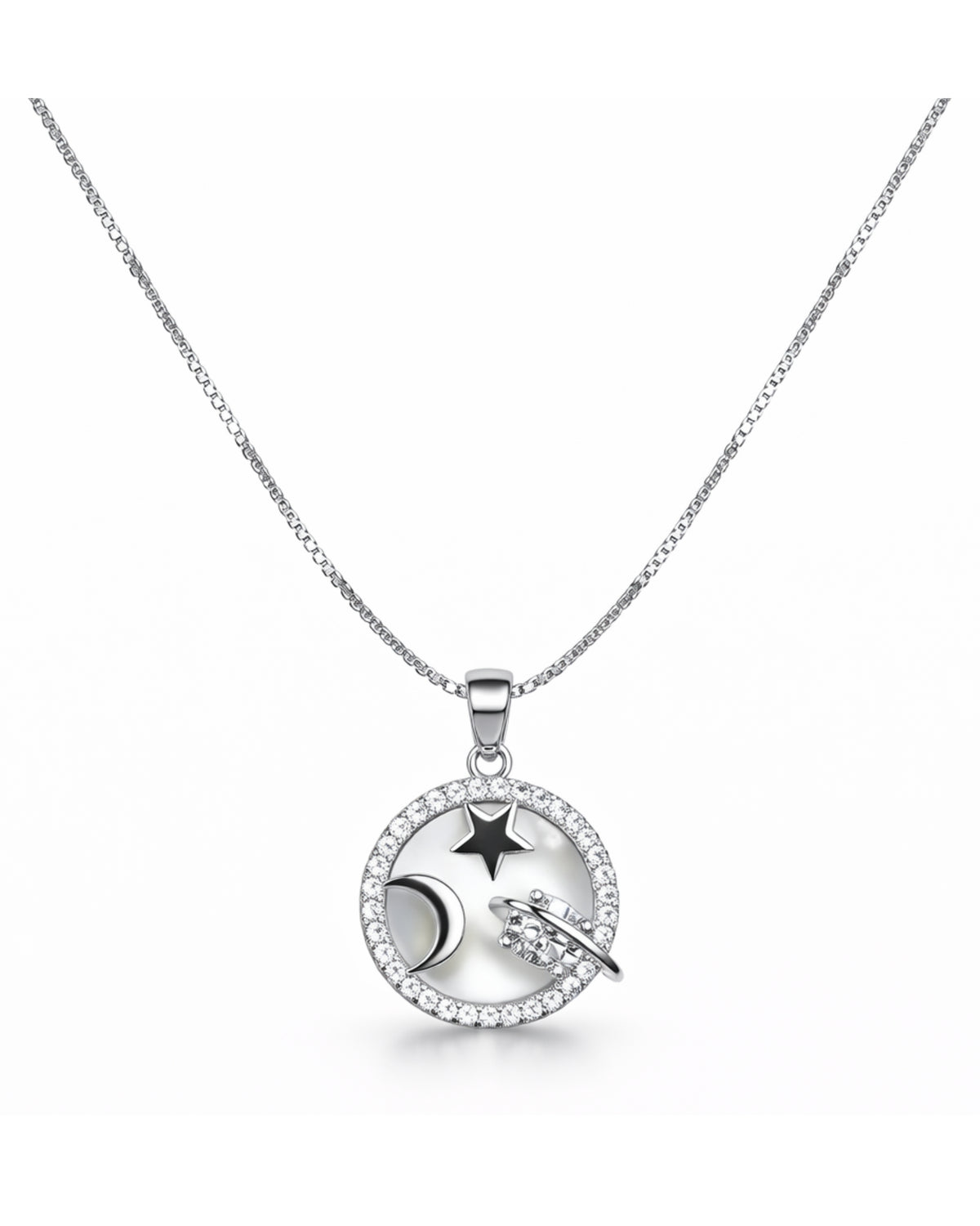 AAA+++ Exclusive Enamel Chain Pendant