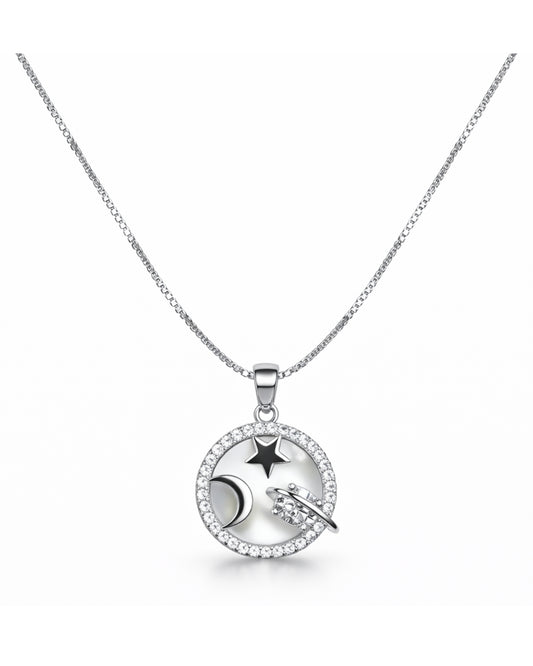 AAA+++ Exclusive Enamel Chain Pendant